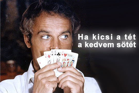 Terence Hill kártyákkal - Póker